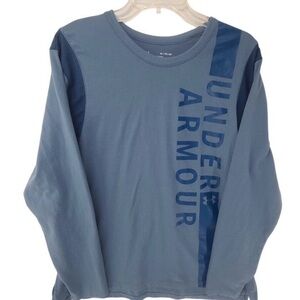 Under Armour Women’s Steel Blue Graphic Long Sleeve